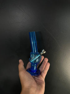 Bong Mini Acrílico Azul